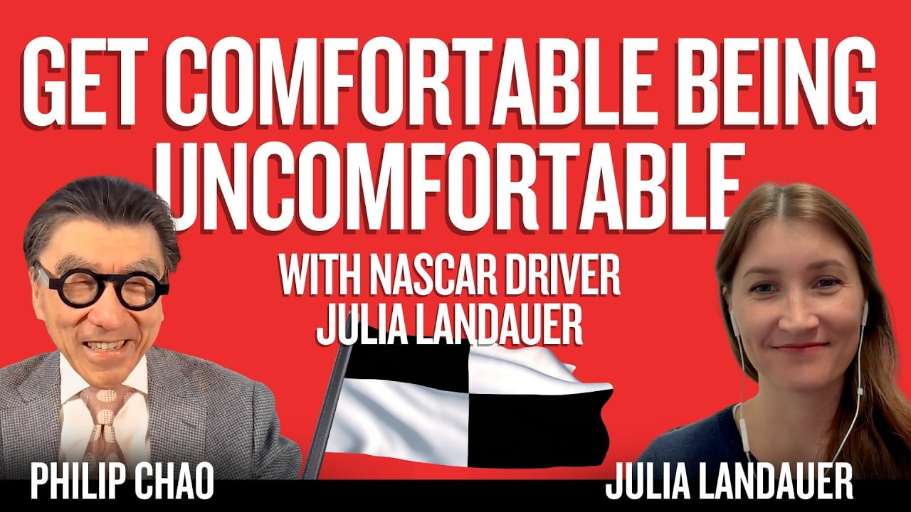Getting Comfortable with Being Uncomfortable with Julia Landauer | Tao of Chao #39